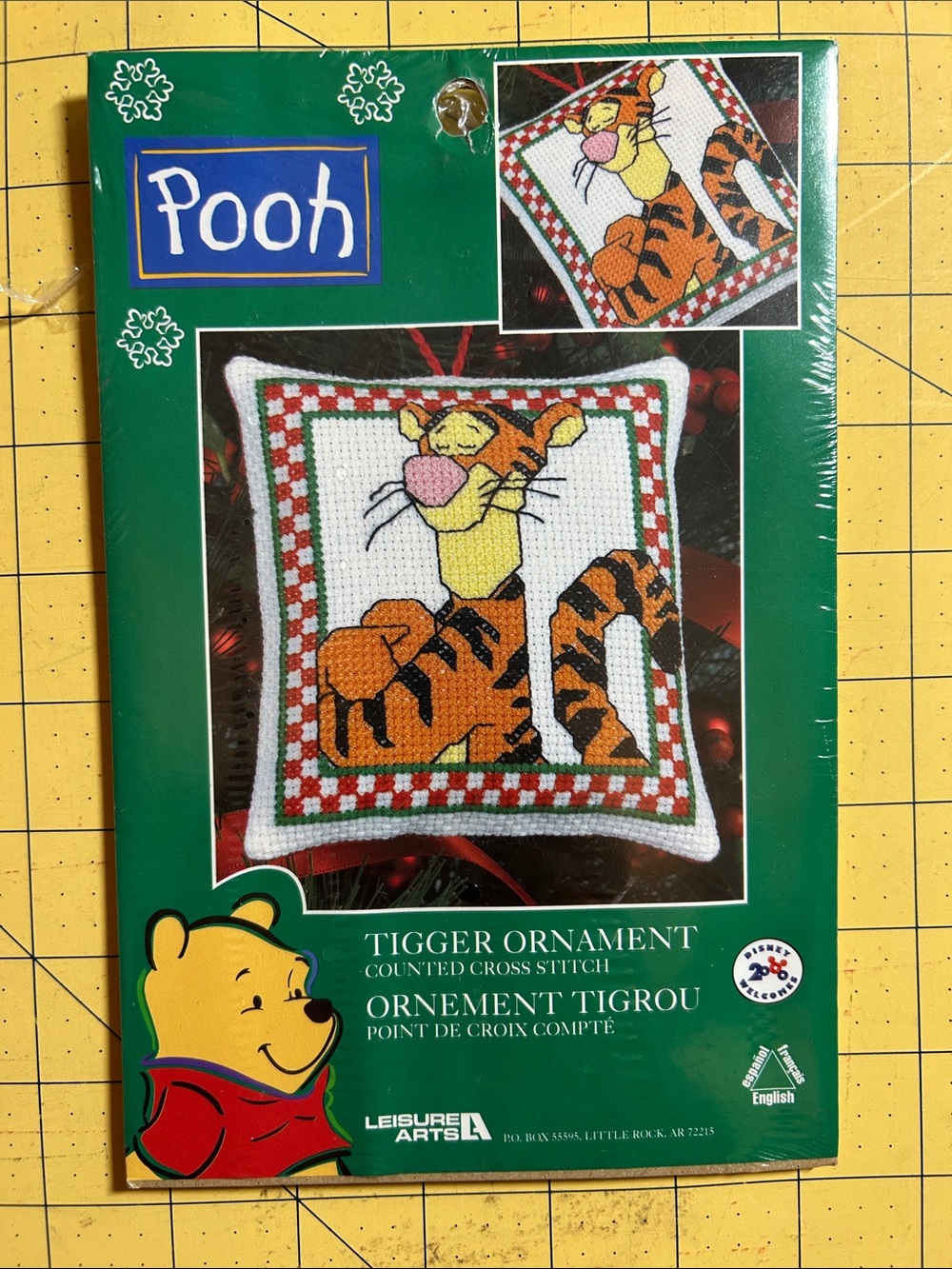 Tigger Cross-Stitch Ornament Kit by - Leisure Arts